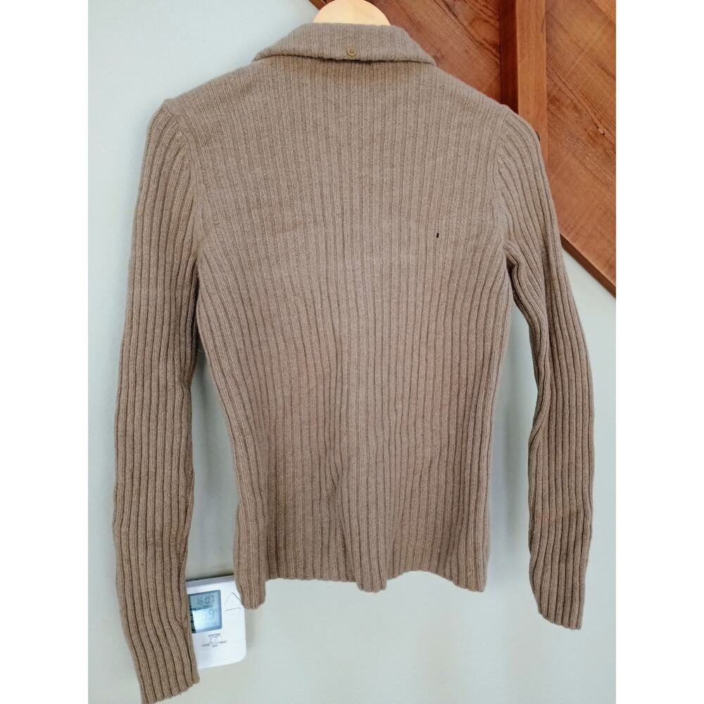 Lauren Ralph Lauren Fair Isle Nordic luxury lambswool angora cashmere full zip M - Picture 6 of 16